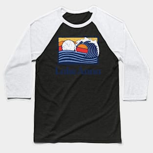 Lake Anna Surfer Beach Wave Baseball T-Shirt